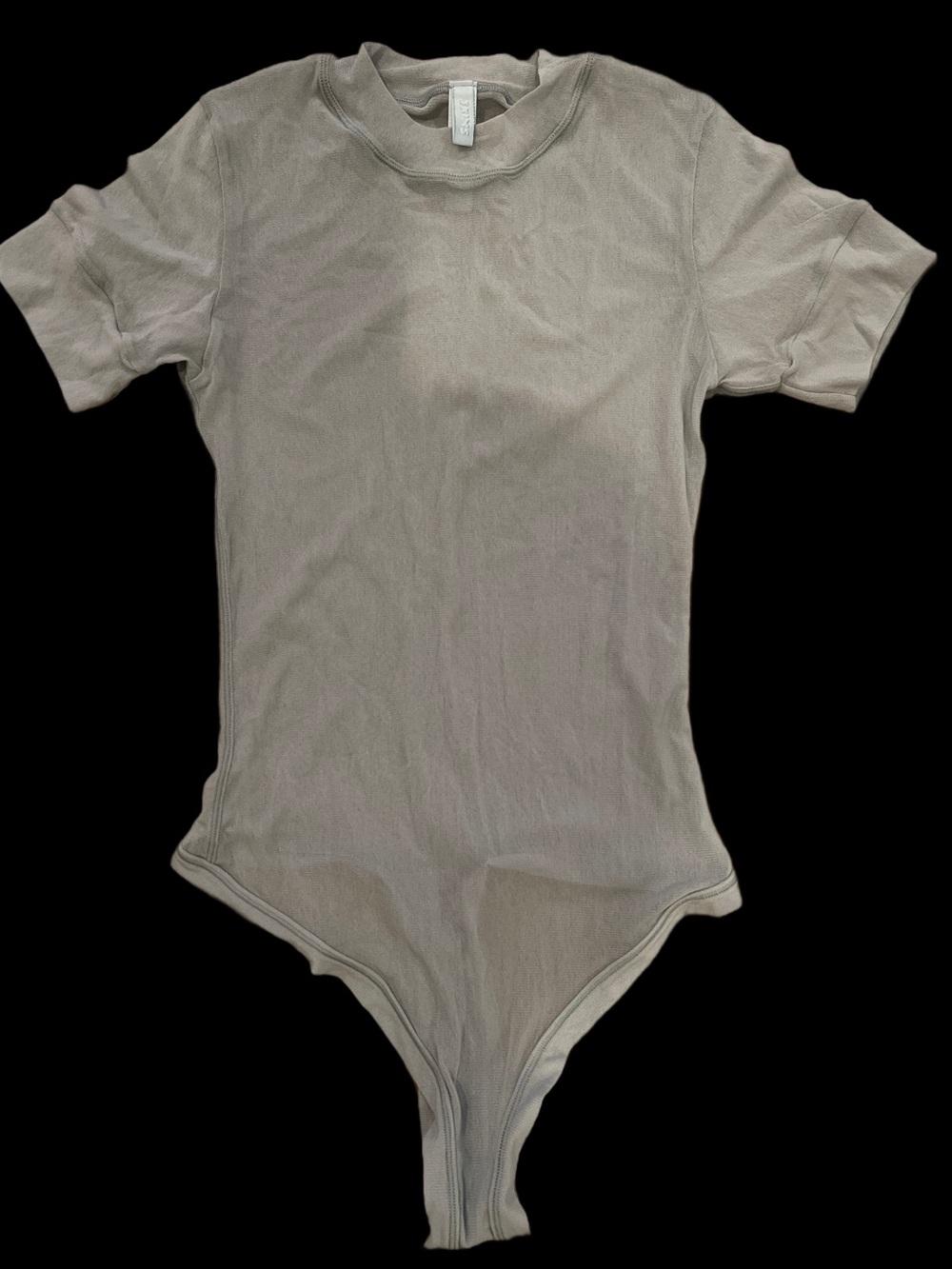 NWOT- SKIMS Summer Mesh Short Sleeve Bodysuit - Blue-Gray - Pretty color